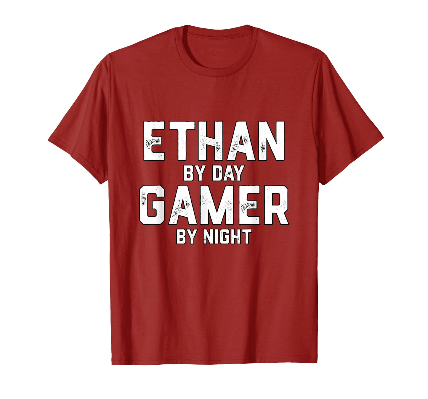 Ethan Gamer Halloween Gaming Costume for Men Named Ethan T-Shirt