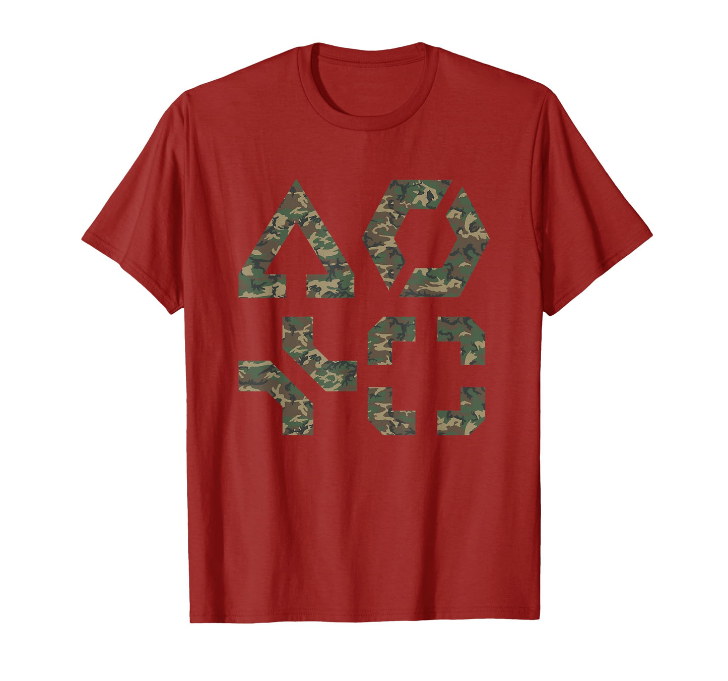 Battlefield Class Woodland Army Camo Symbol Game Design BF6 T-Shirt