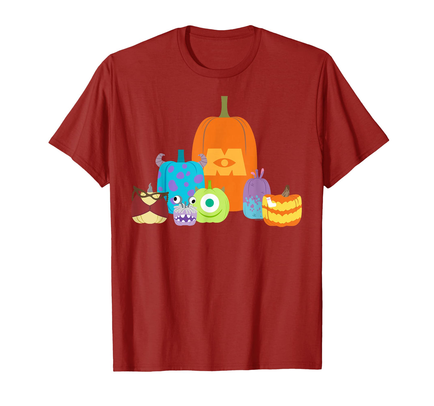 Disney and Pixar's Monsters, Inc. Halloween Pumpkin Group T-Shirt