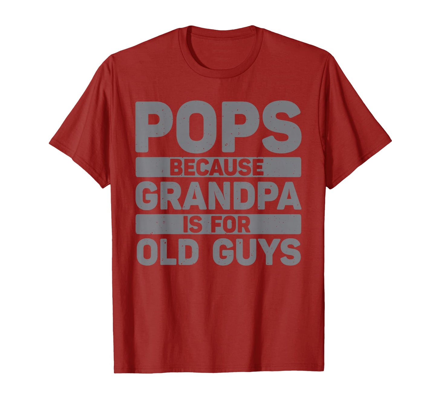 Pops Design For Grandpa From Grandkids Father's Day Pops T-Shirt