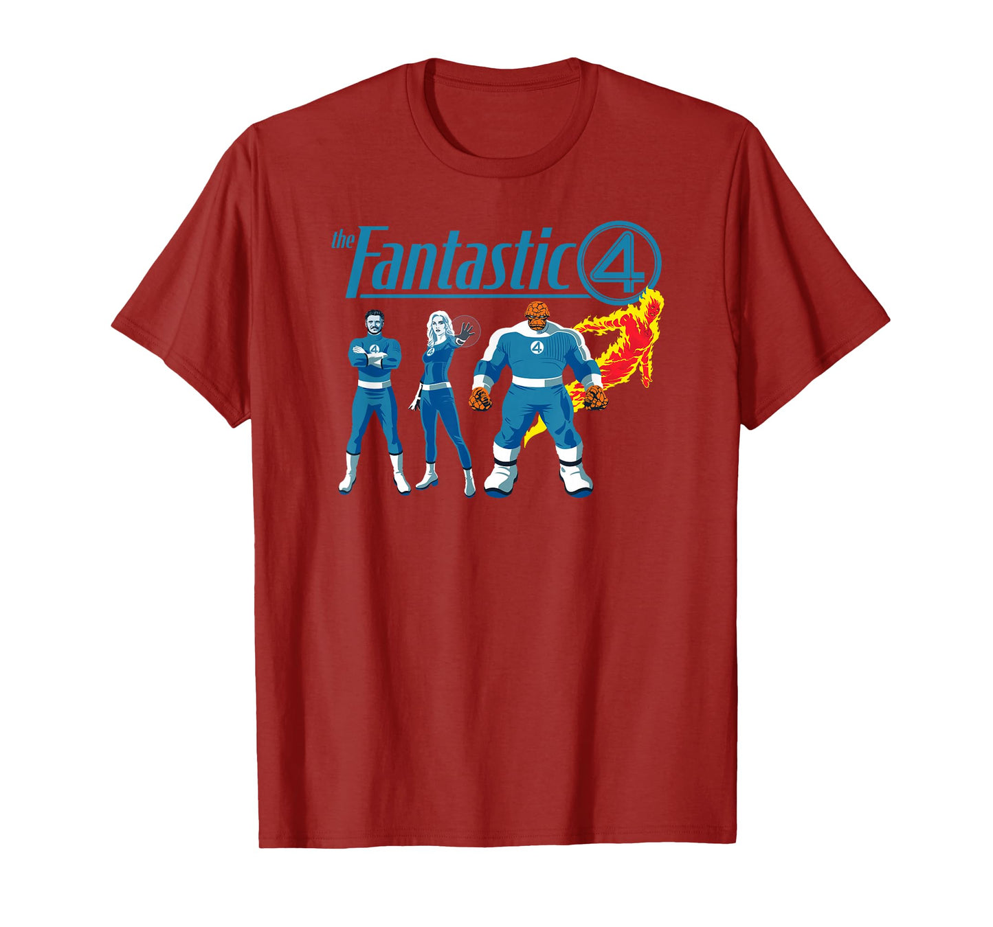 Marvel Studios The Fantastic Four: First Steps Team Together T-Shirt