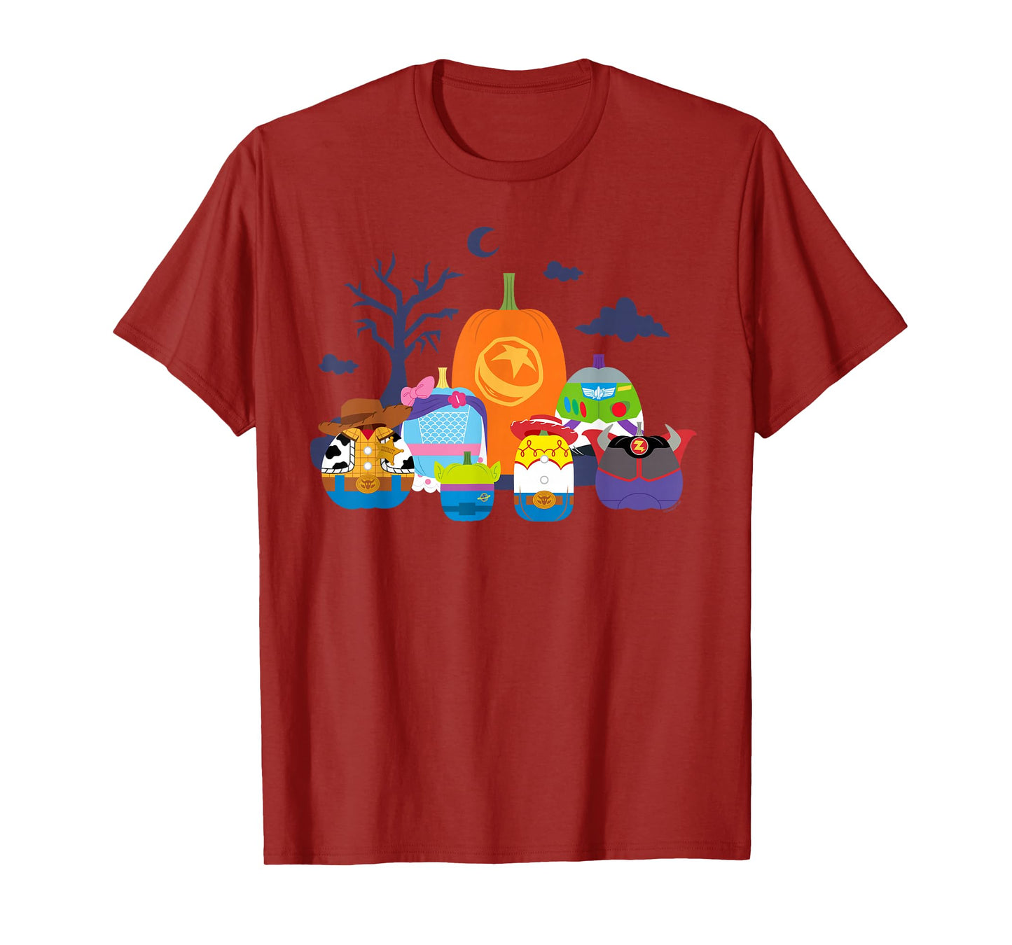 Disney and Pixar's Toy Story Halloween Pumpkin Group T-Shirt