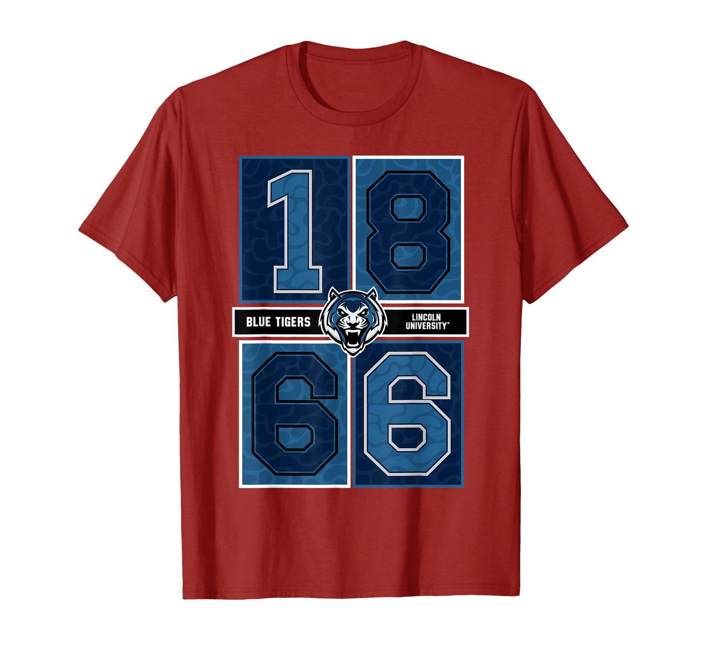 Lincoln University of Missouri - Blue Tigers Concrete Date T-Shirt