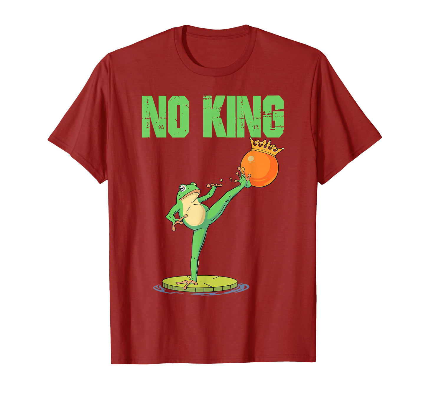 Portland Frog Protest Vintage Men Women T-Shirt