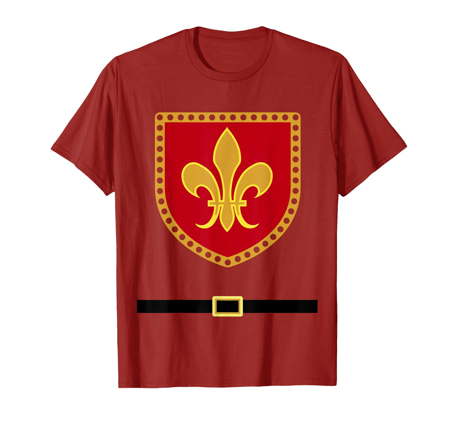 Medieval Knight Renaissance Tunic DIY Halloween Costume T-Shirt
