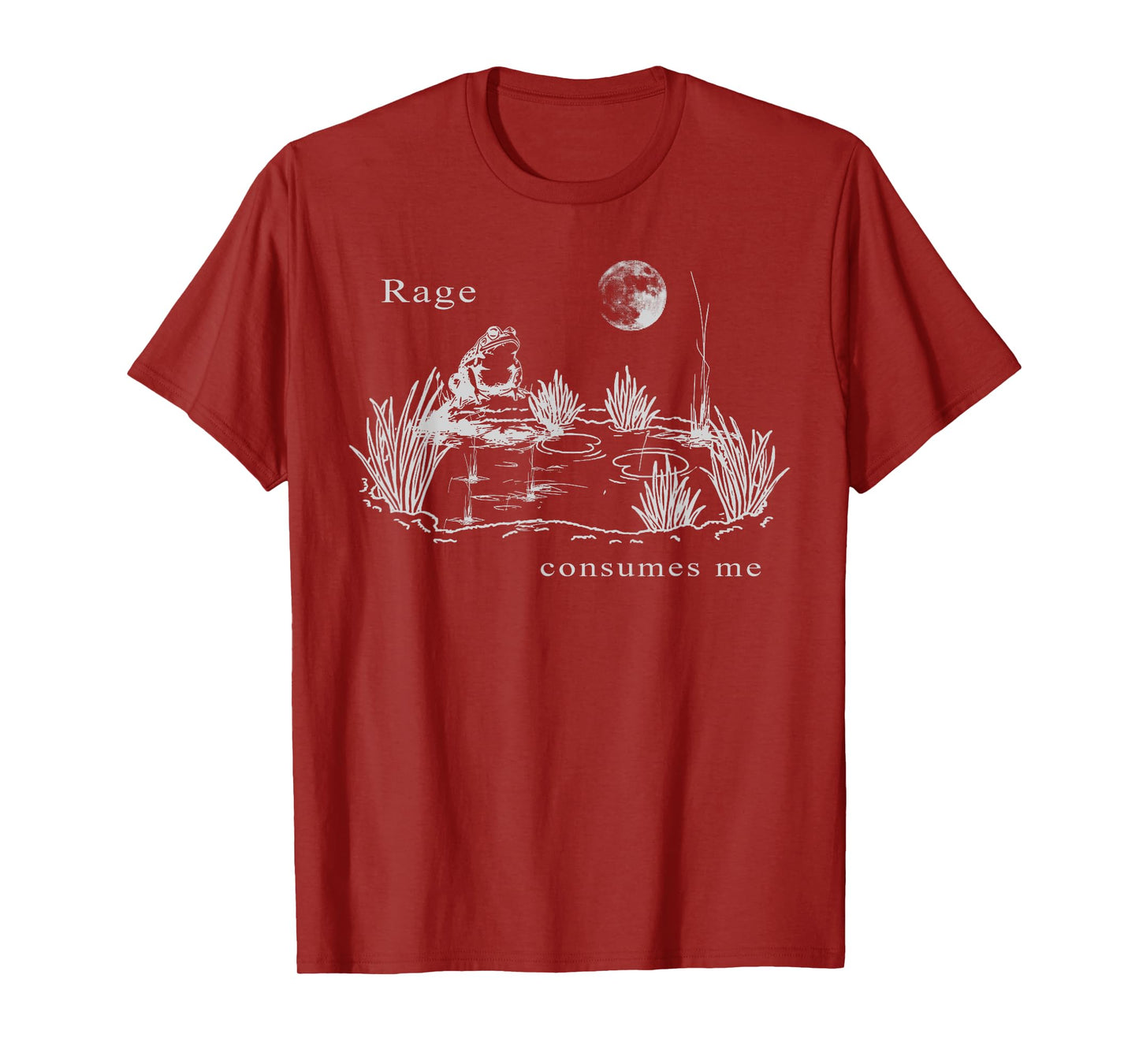 rage consumes me frog funny Vintage Frog nature T-Shirt