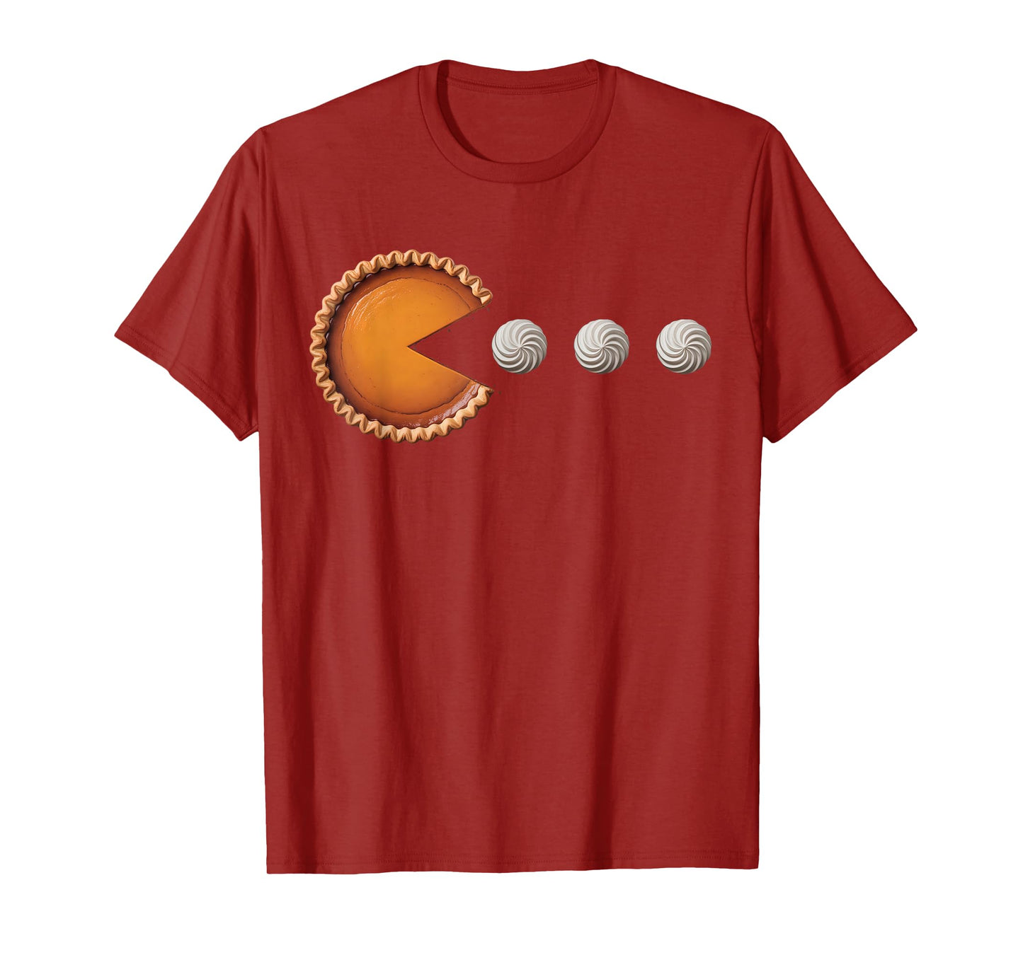 Funny Pumpkin Pie Thanksgiving Shirts Gamers Men Boys Kids T-Shirt