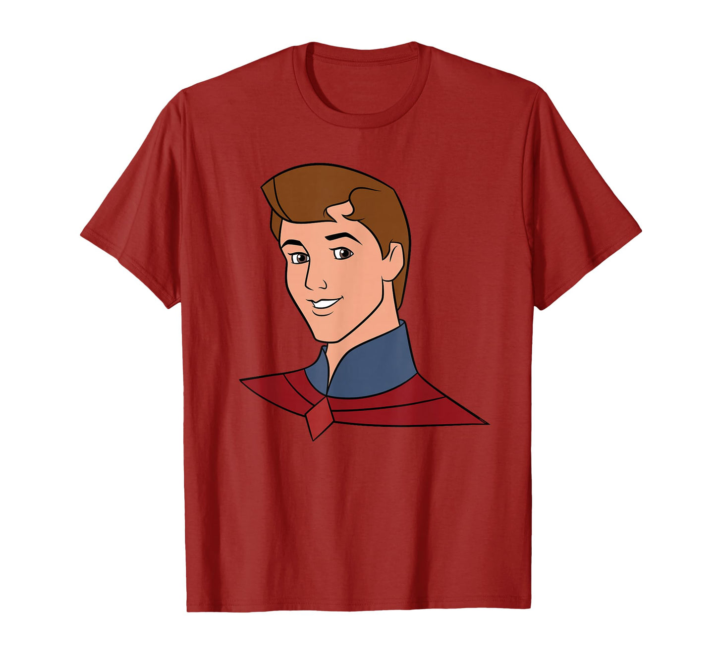 Disney Sleeping Beauty Prince Phillip Big Face Costume T-Shirt