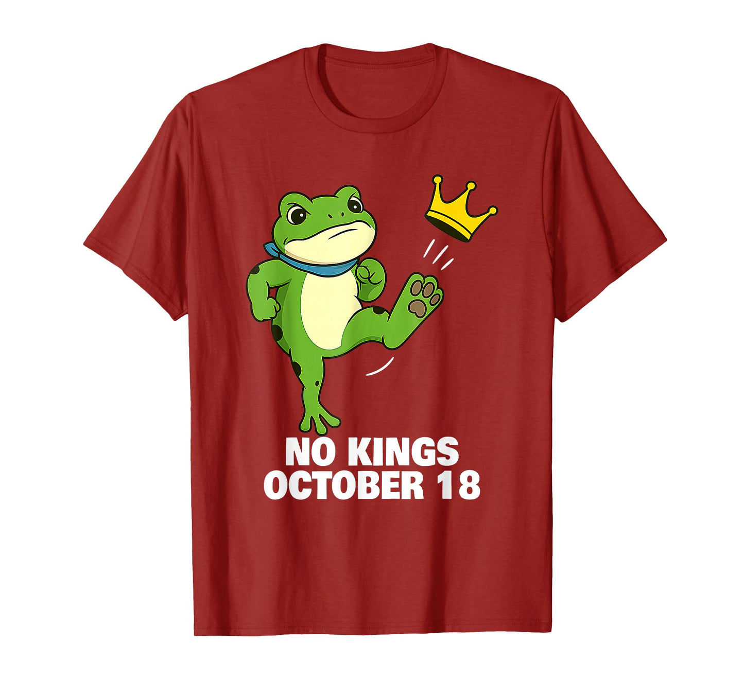 No Kings Shirt Men Women Portland Frog Protest T-Shirt