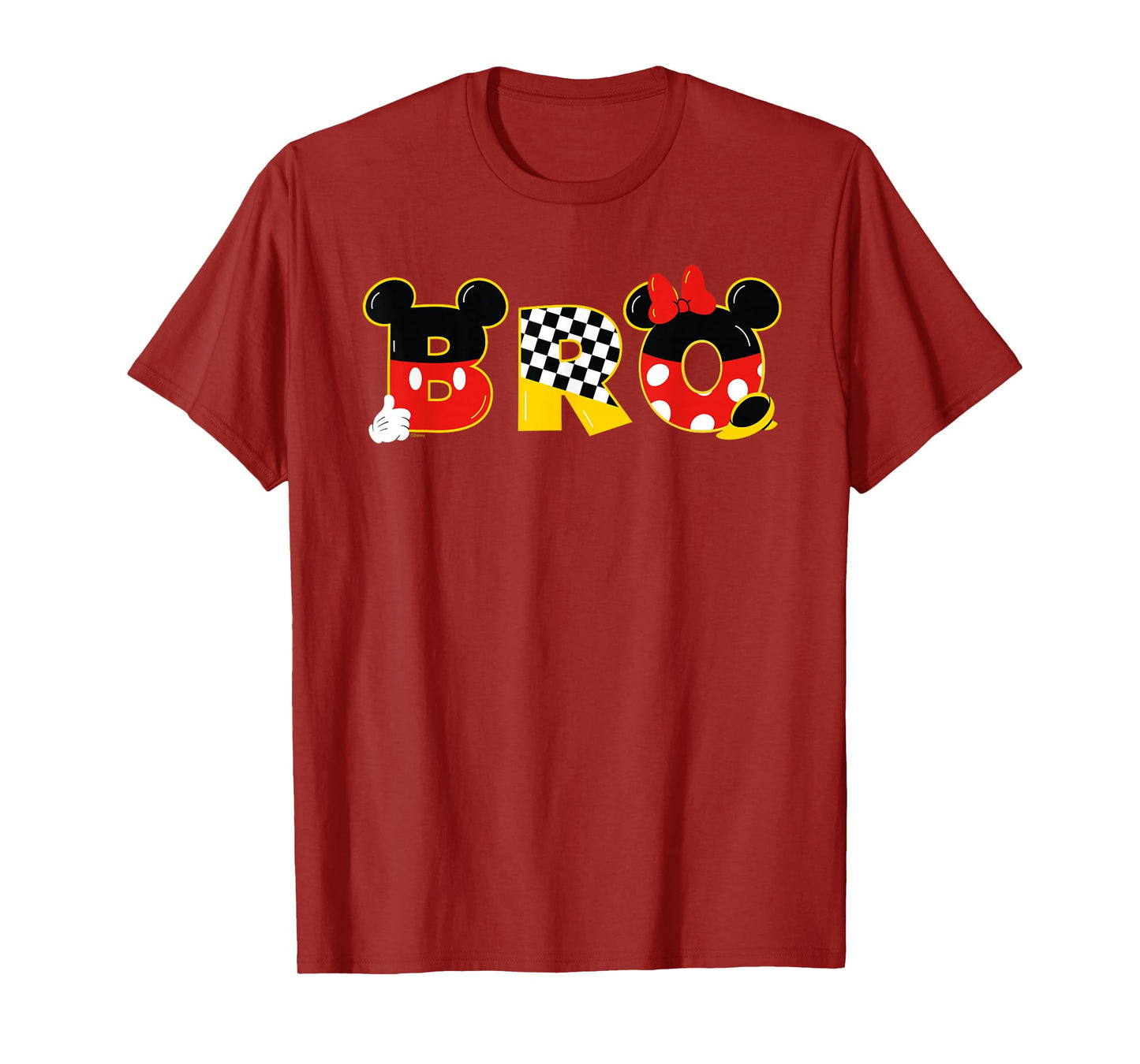 Disney Mickey & Minnie "Bro" Brother Family Trip Vacation T-Shirt