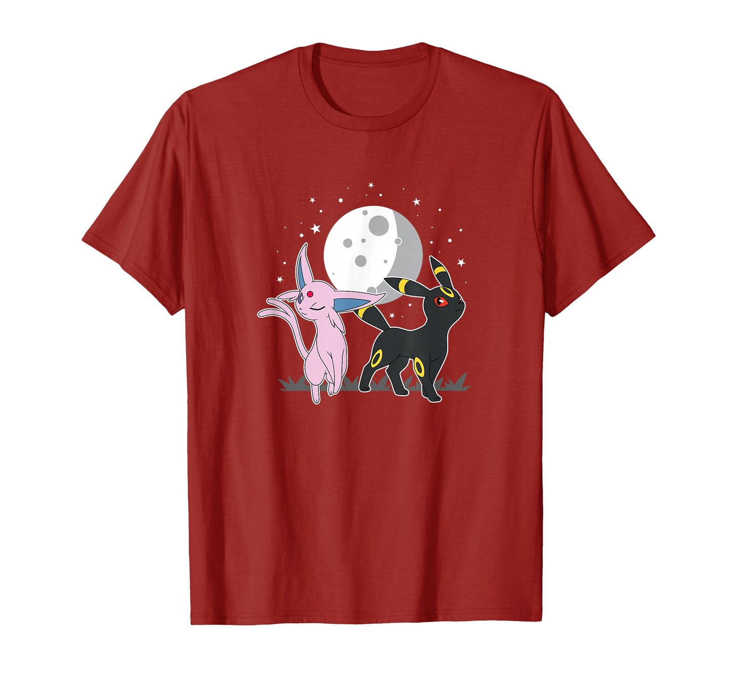 Pokémon - Celestial Espeon and Umbreon T-Shirt