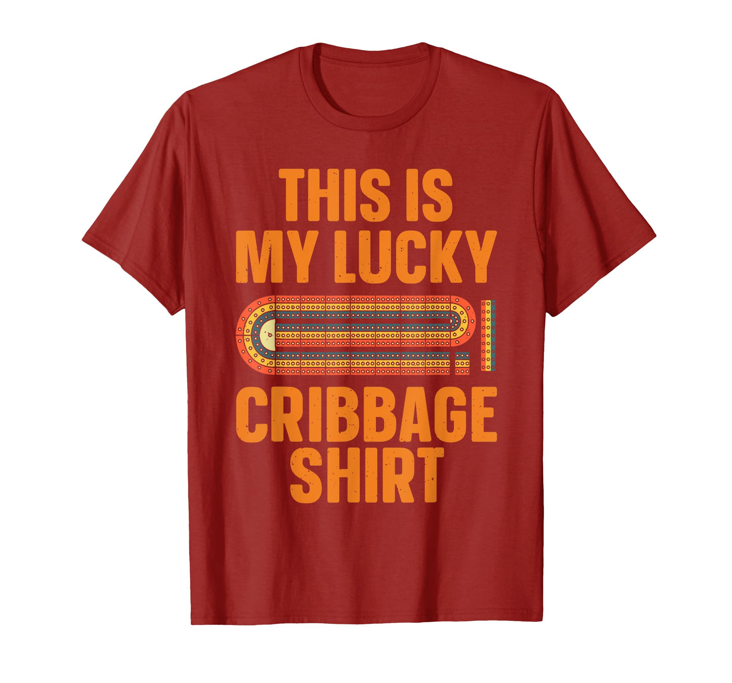 Cool Cribbage Design For Men Women Card Game Cribbage Lover T-Shirt