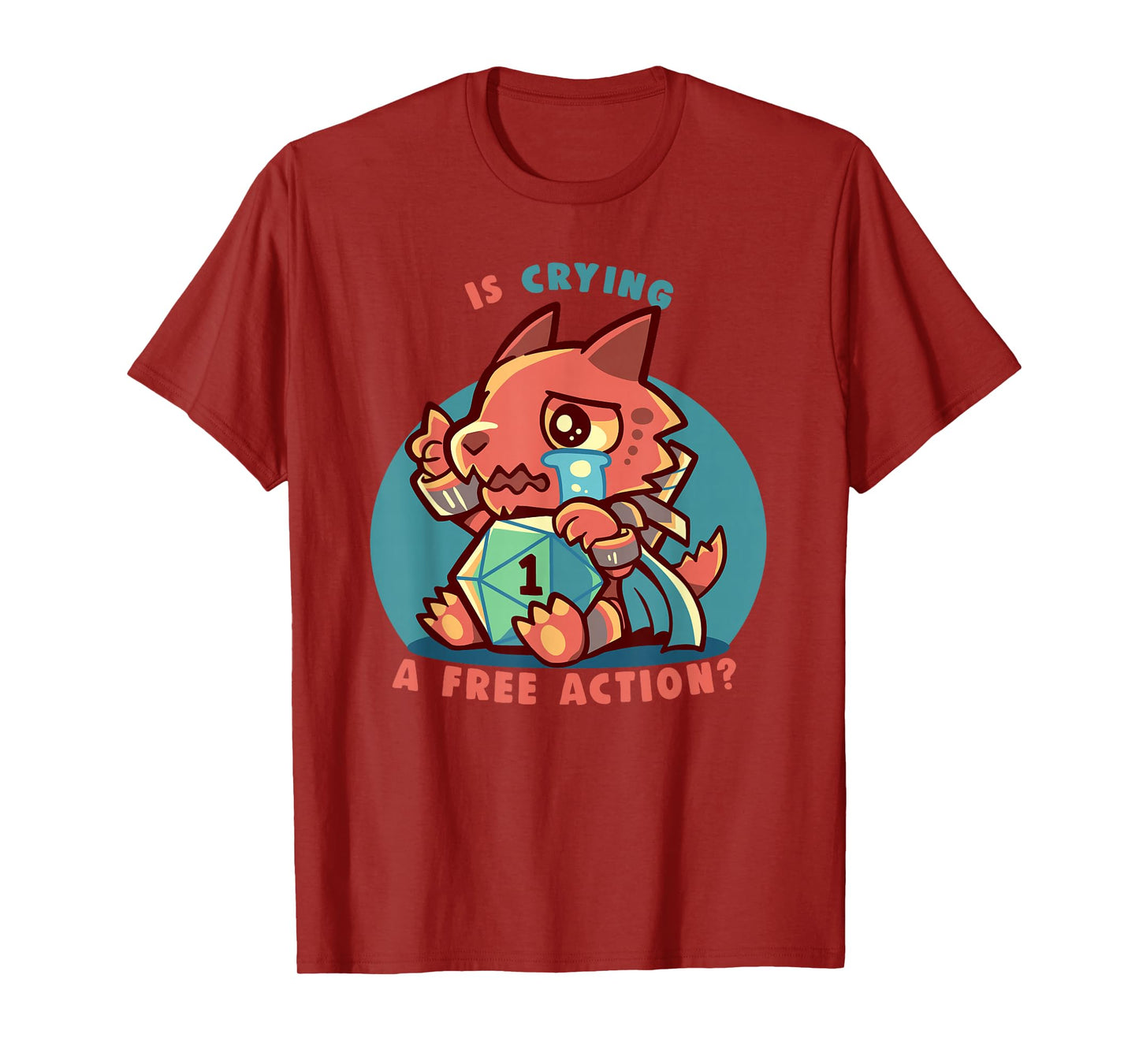 Crying is a Free Action T-Shirt