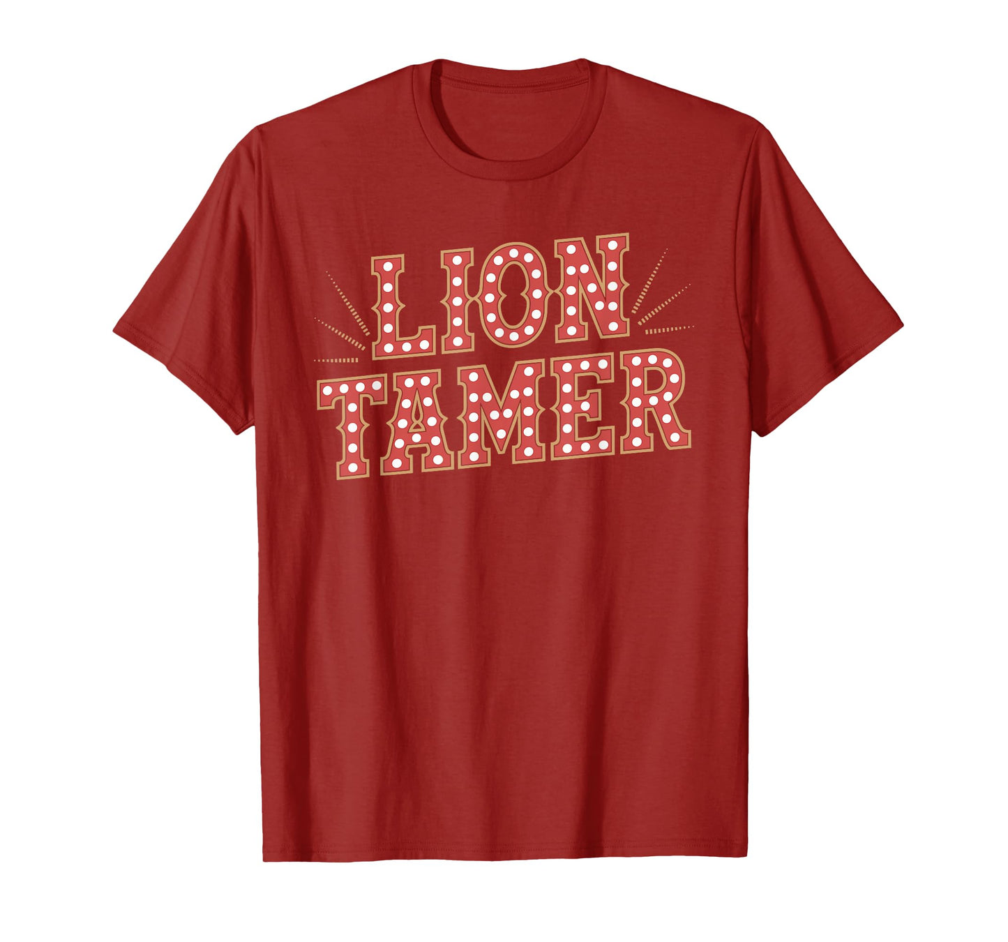 Lion Tamer Shirt Men Women Costume Ringmaster Costume T-Shirt
