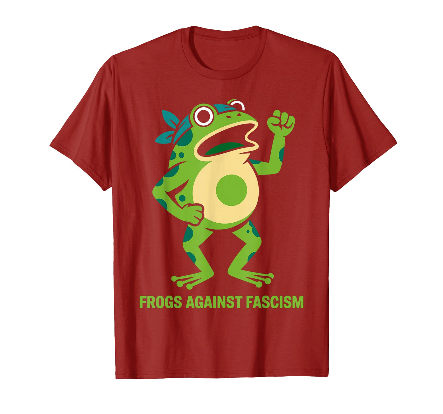 Frogs Against Fascism for Portland Frog Protest T-Shirt
