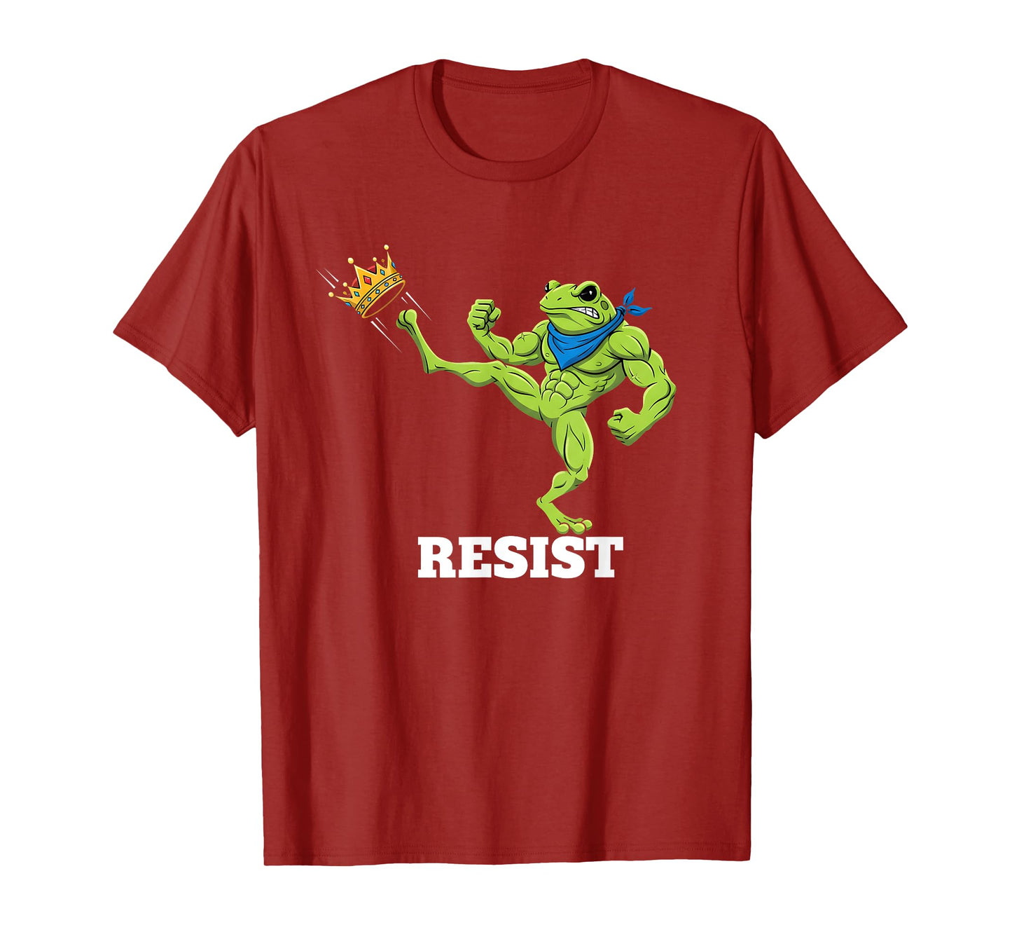 Frog Protest No Kings in America Democracy Patriotic Resist T-Shirt