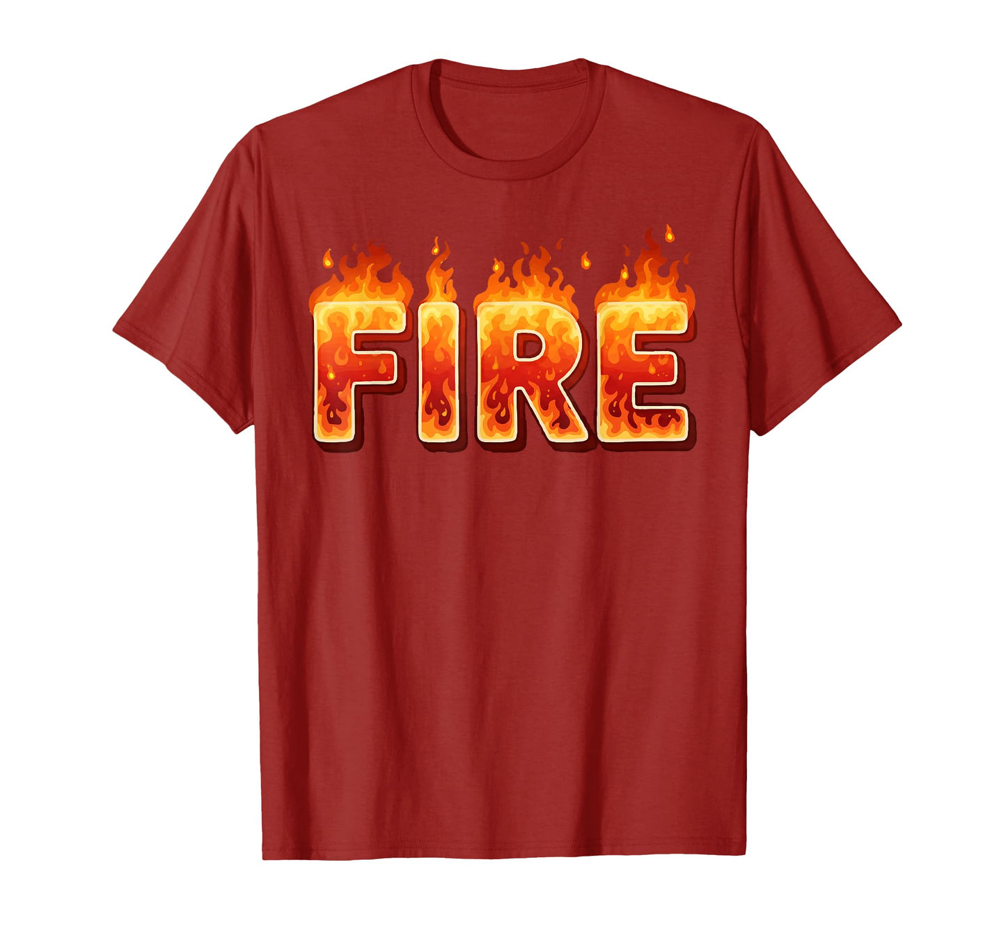 Fire and Ice Matching Funny 2025 Halloween Costume T-Shirt