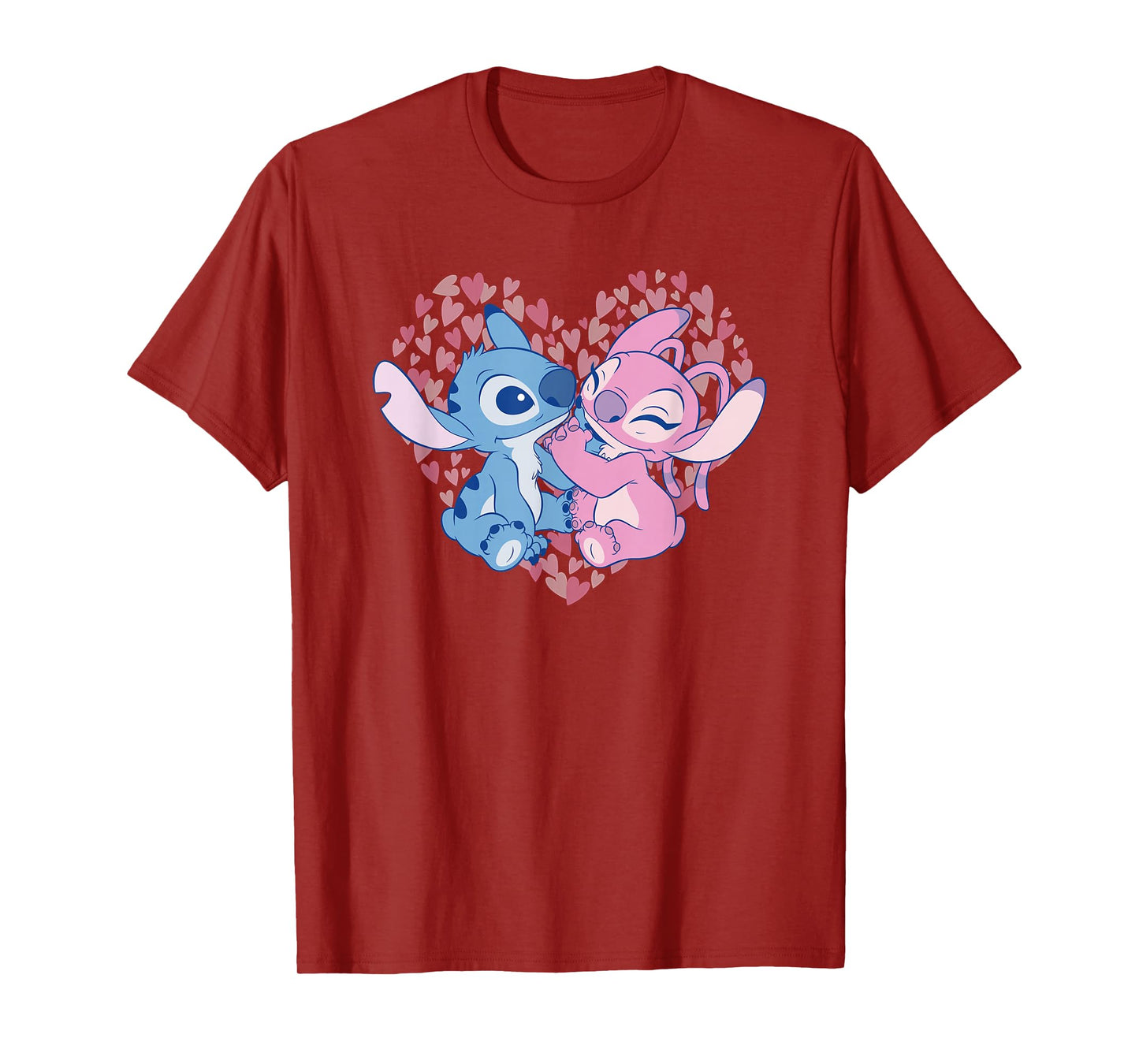 Disney Lilo & Stitch Valentine's Stitch & Angel Lovely Duo T-Shirt