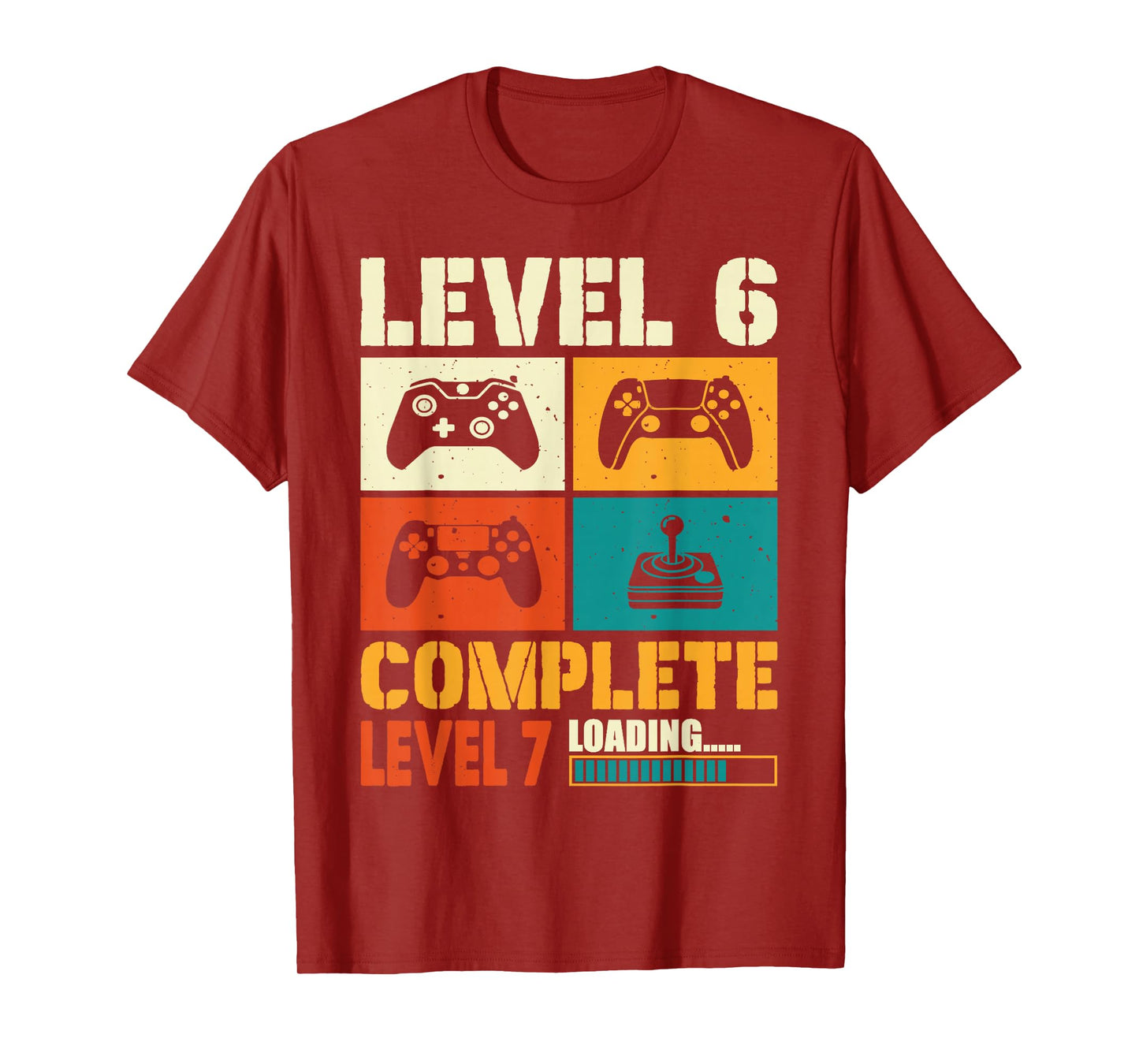 Level 6 Complete Level 7 Loading 6th Wedding Anniversary T-Shirt