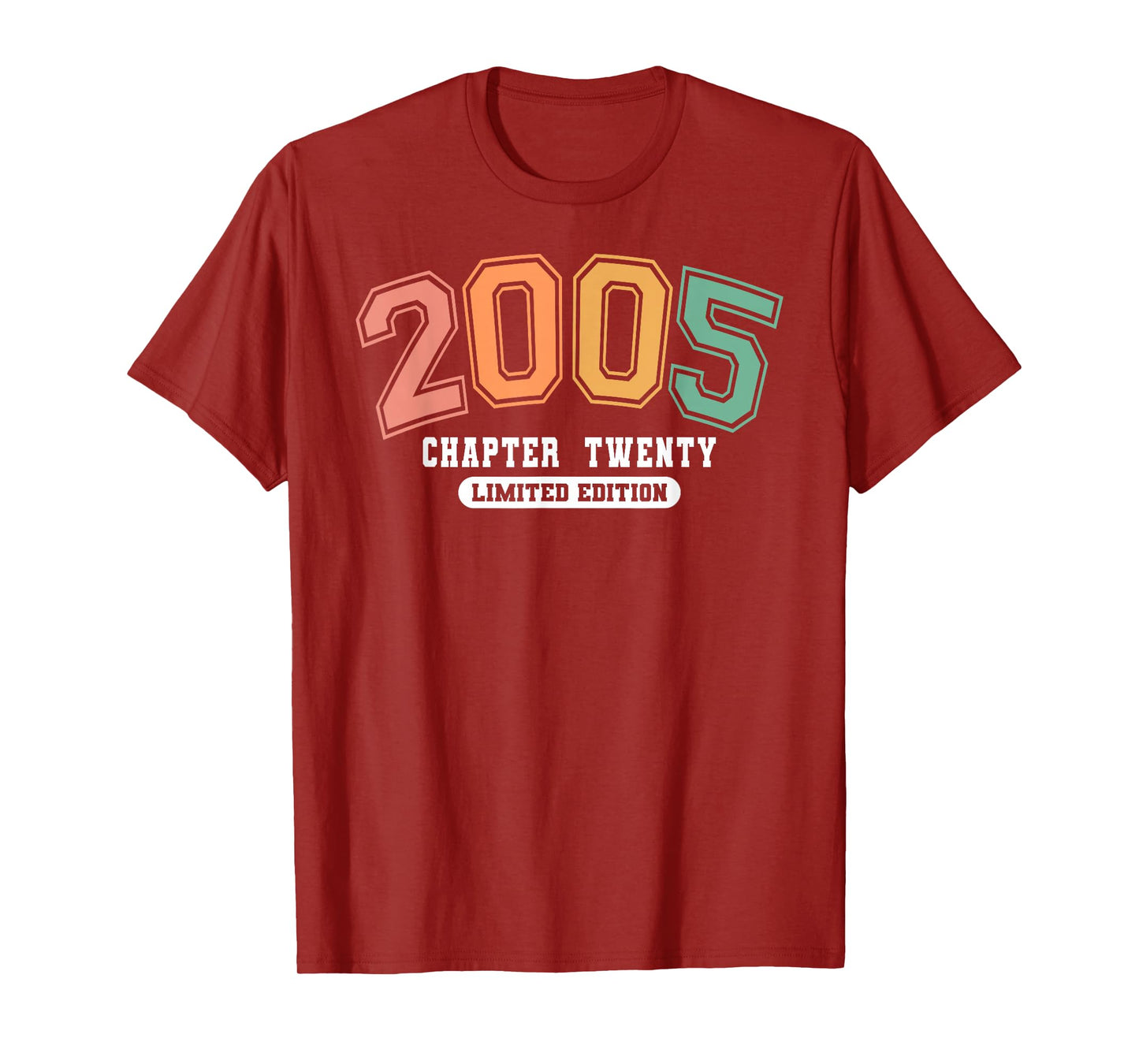 2005 Chapter Twenty Limited Edition 20th Birthday T-Shirt