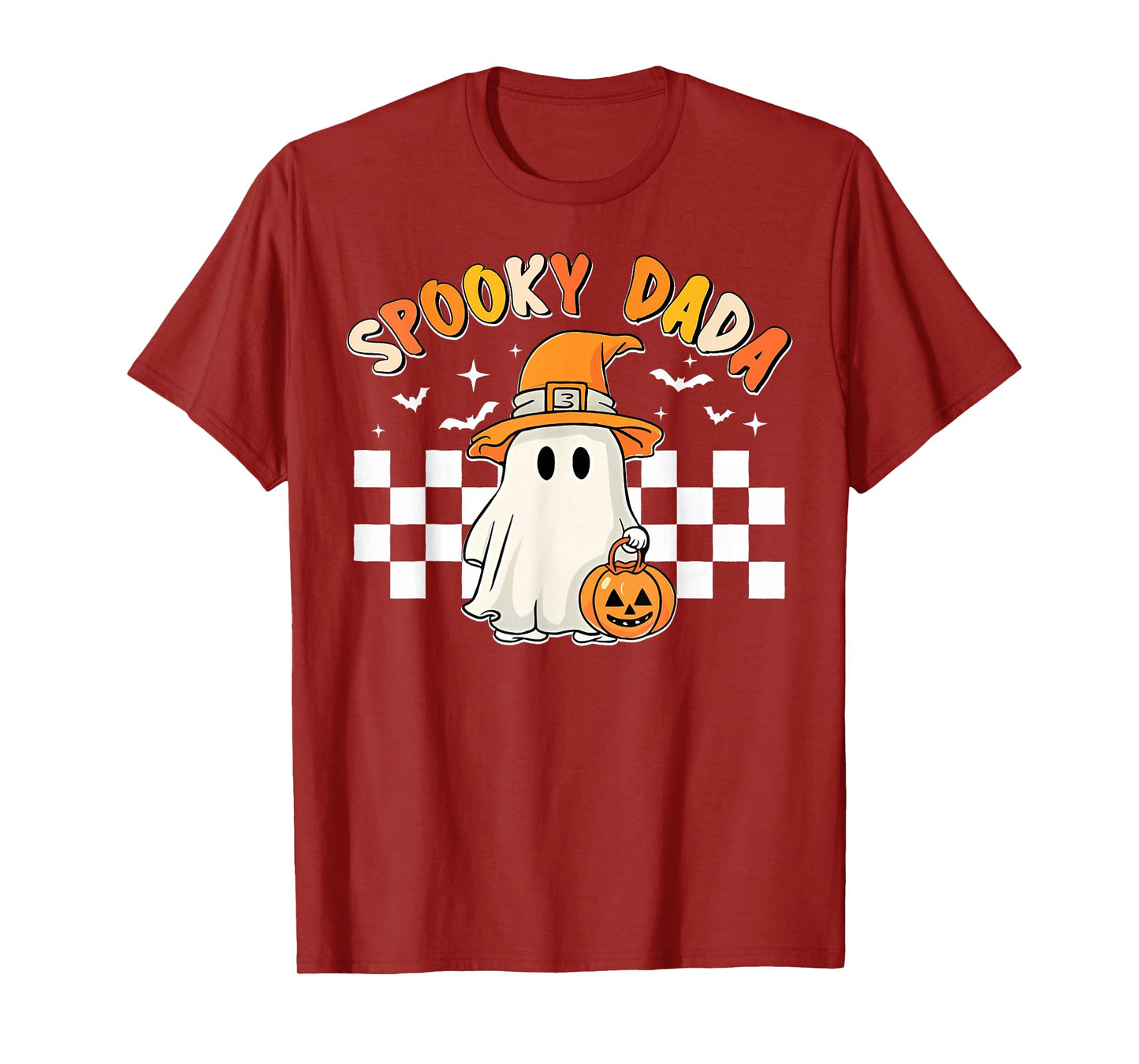 Groovy Boo One Spooky Dada First Halloween Birthday Boy T-Shirt