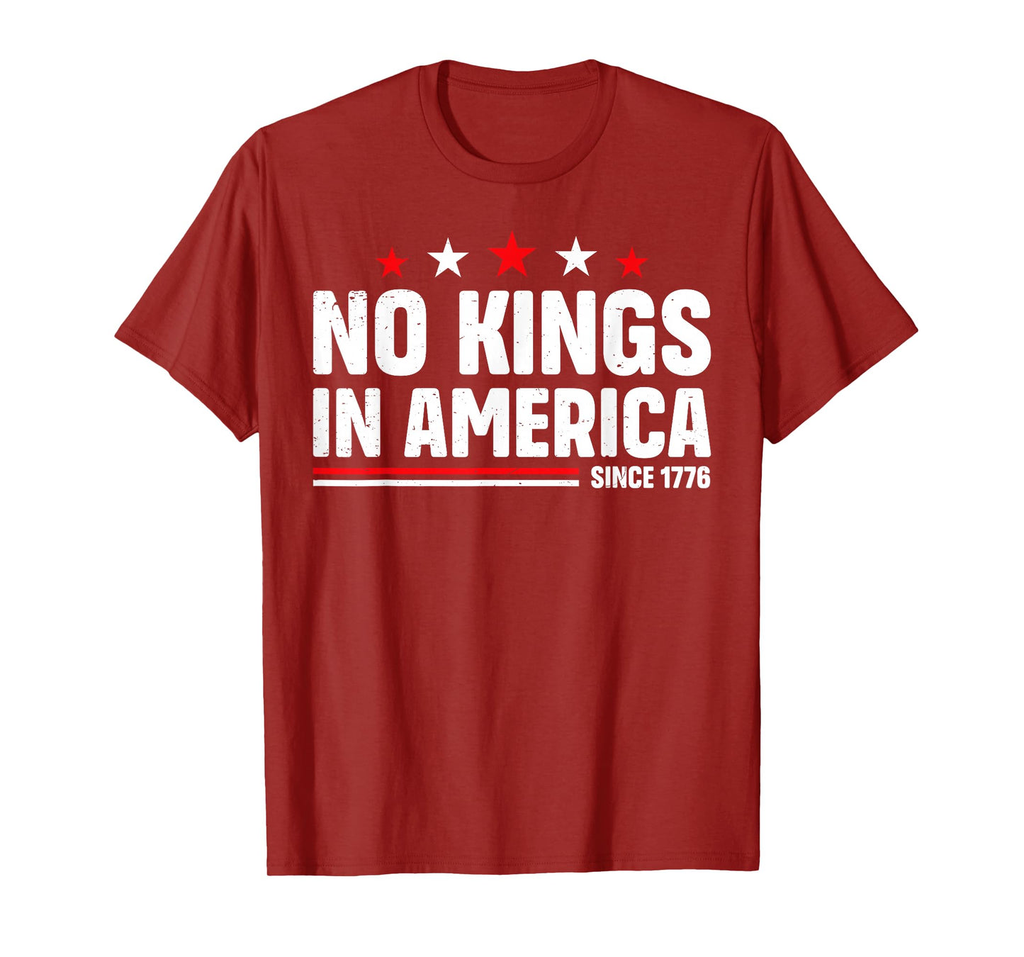 Patriotic Pro-Democracy Protest June 14 No Kings In America T-Shirt