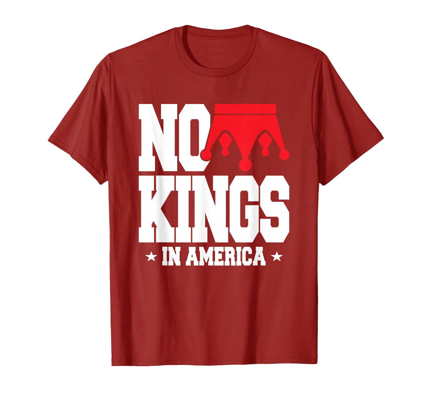 No Kings in America Democracy Inspired Design T-Shirt