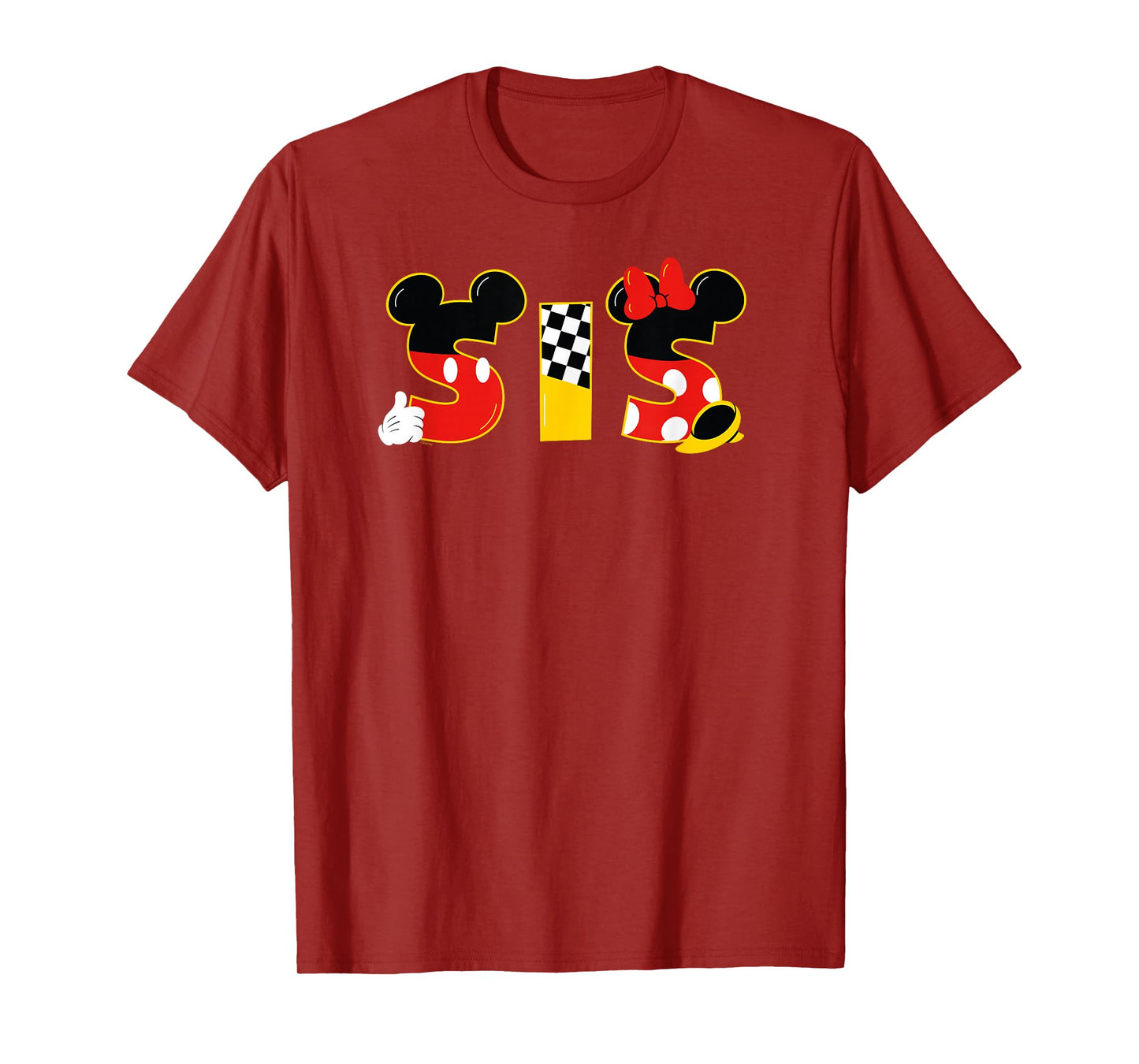 Disney Mickey & Minnie "Sis" Sister Family Trip Vacation T-Shirt