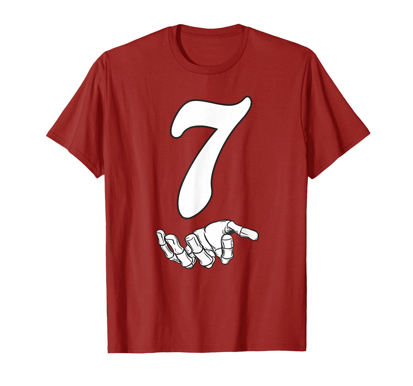 Number 7 Matching 67 Meme Halloween Costume Men Women Kids T-Shirt