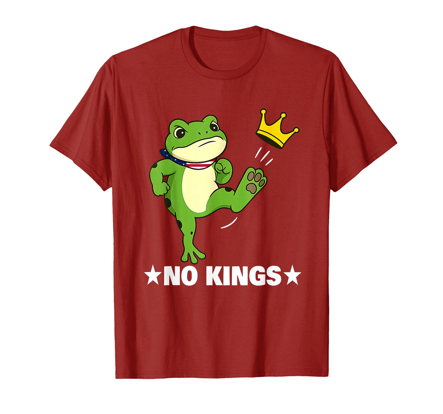 No Kings Shirt Men Women Portland Frog Protest T-Shirt