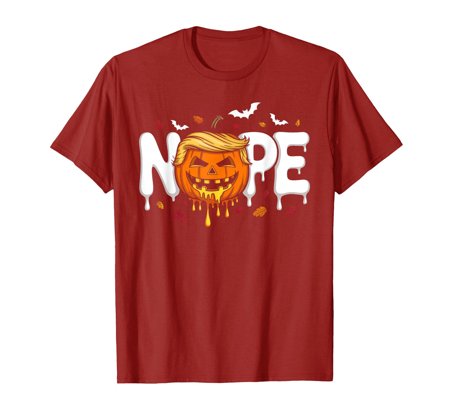 Funny No Kings Halloween 2025 Distressed USA Flag T-Shirt