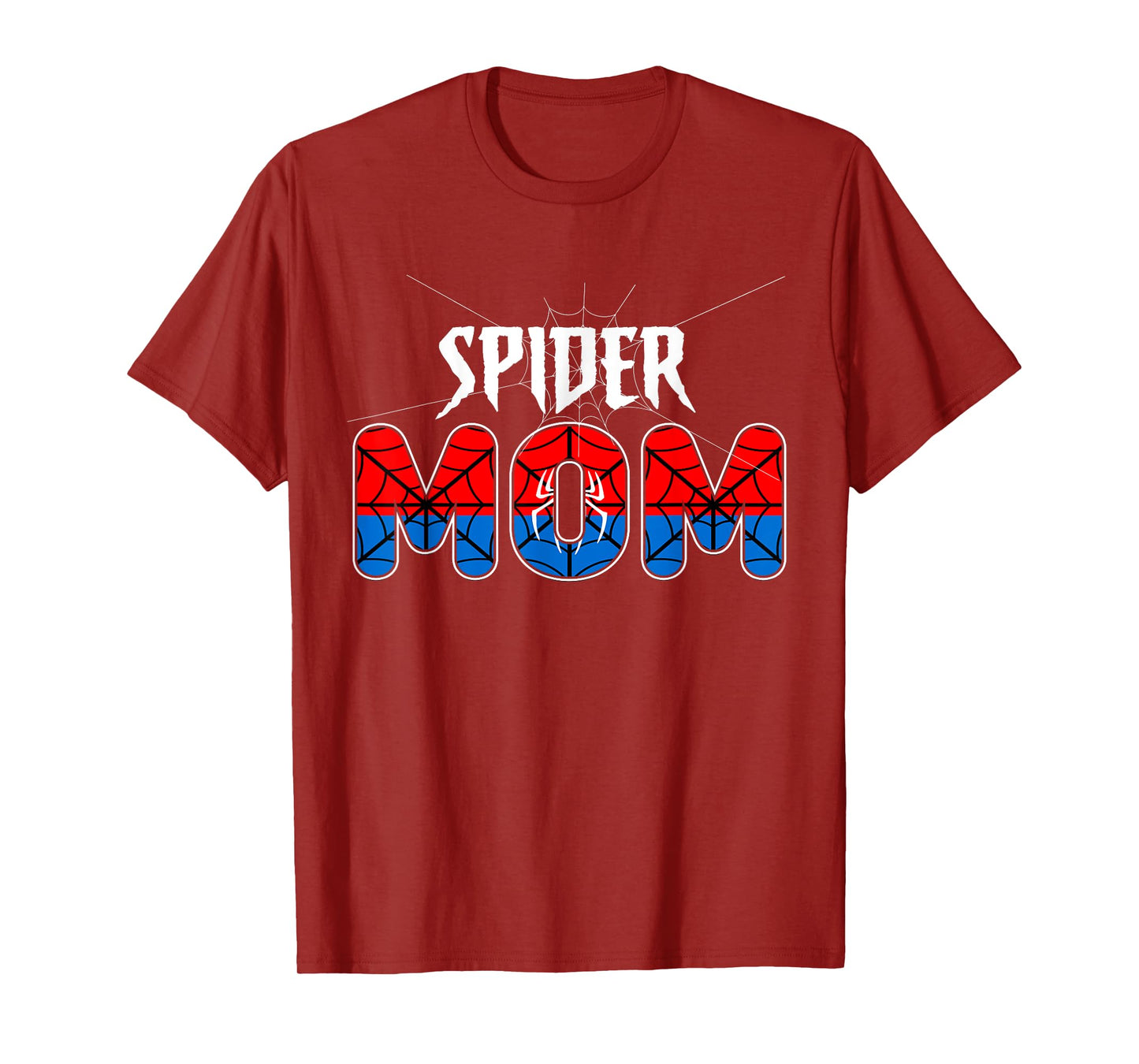 Mom and Dad Spider Family Matching Birthday Halloween T-Shirt