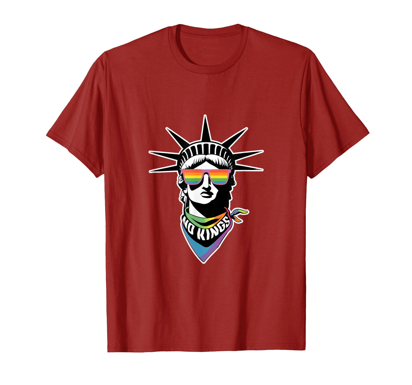 No Kings In America Statue Of Liberty Pride T-Shirt