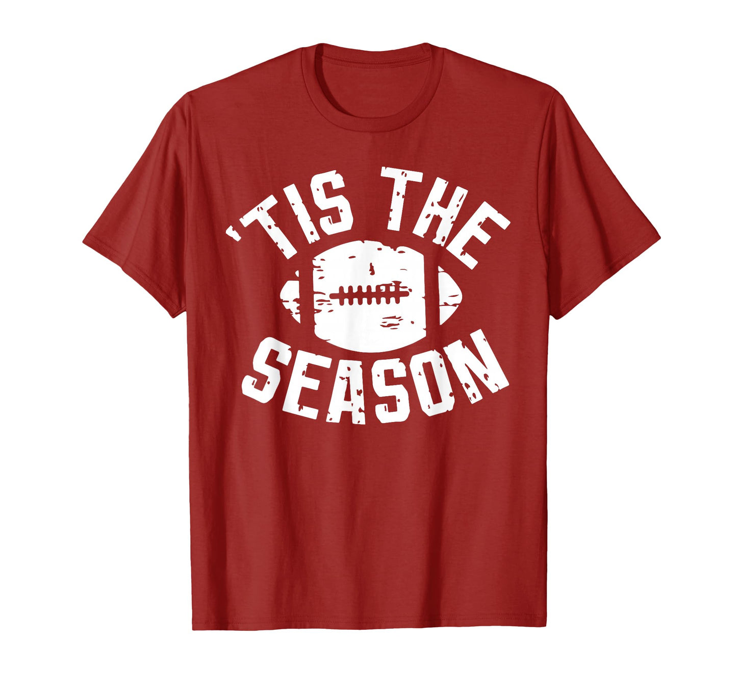Tis The Season Touchdown American Football Game Day Vintage T-Shirt