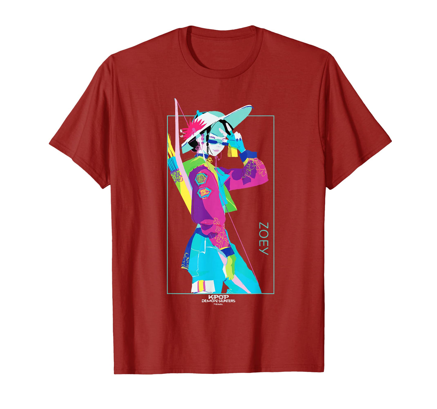 Kpop Demon Hunters Zoey Officially Licensed T-Shirt