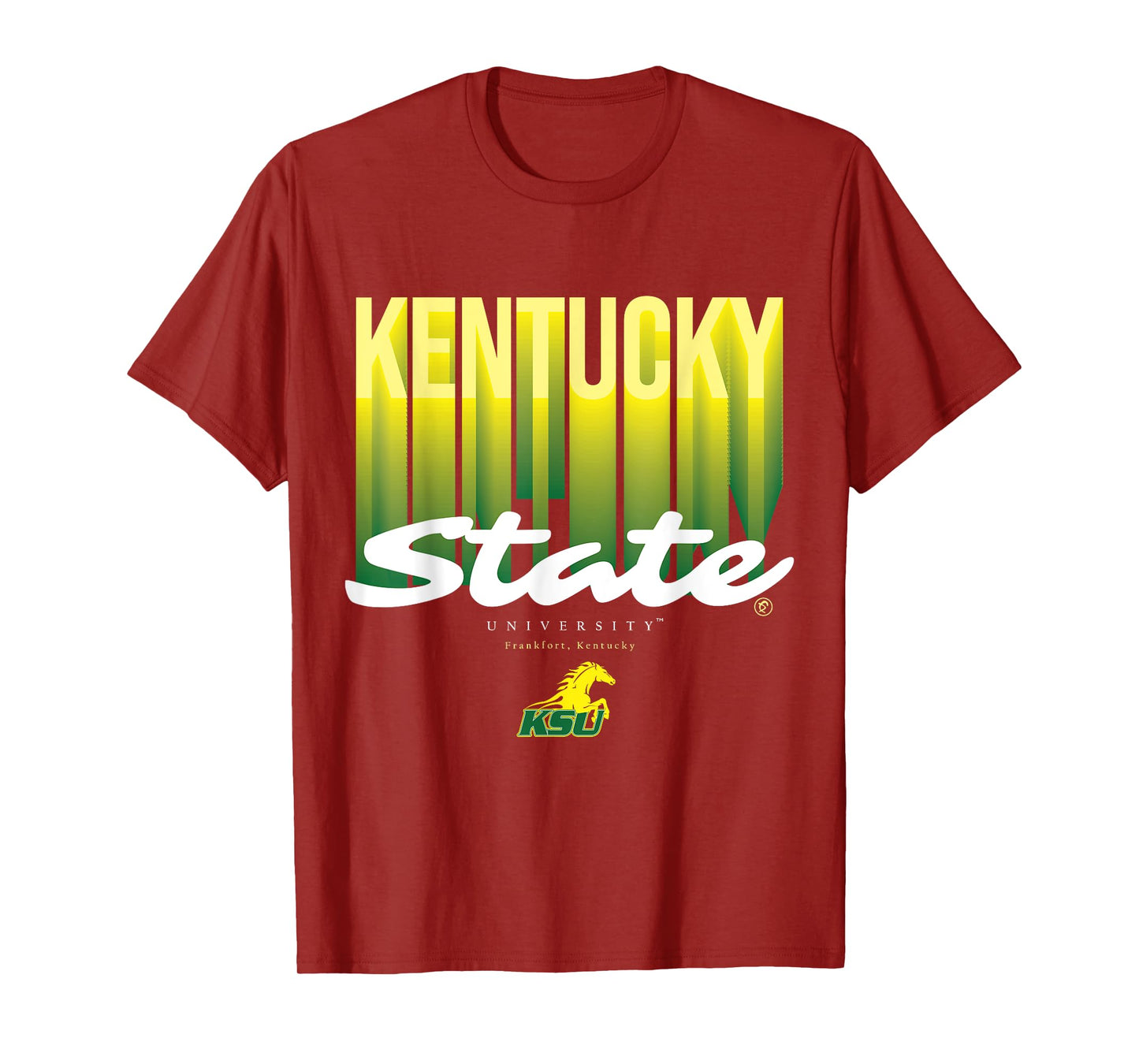 The Yard Essentials - Kentucky State University - KSU Fade T-Shirt