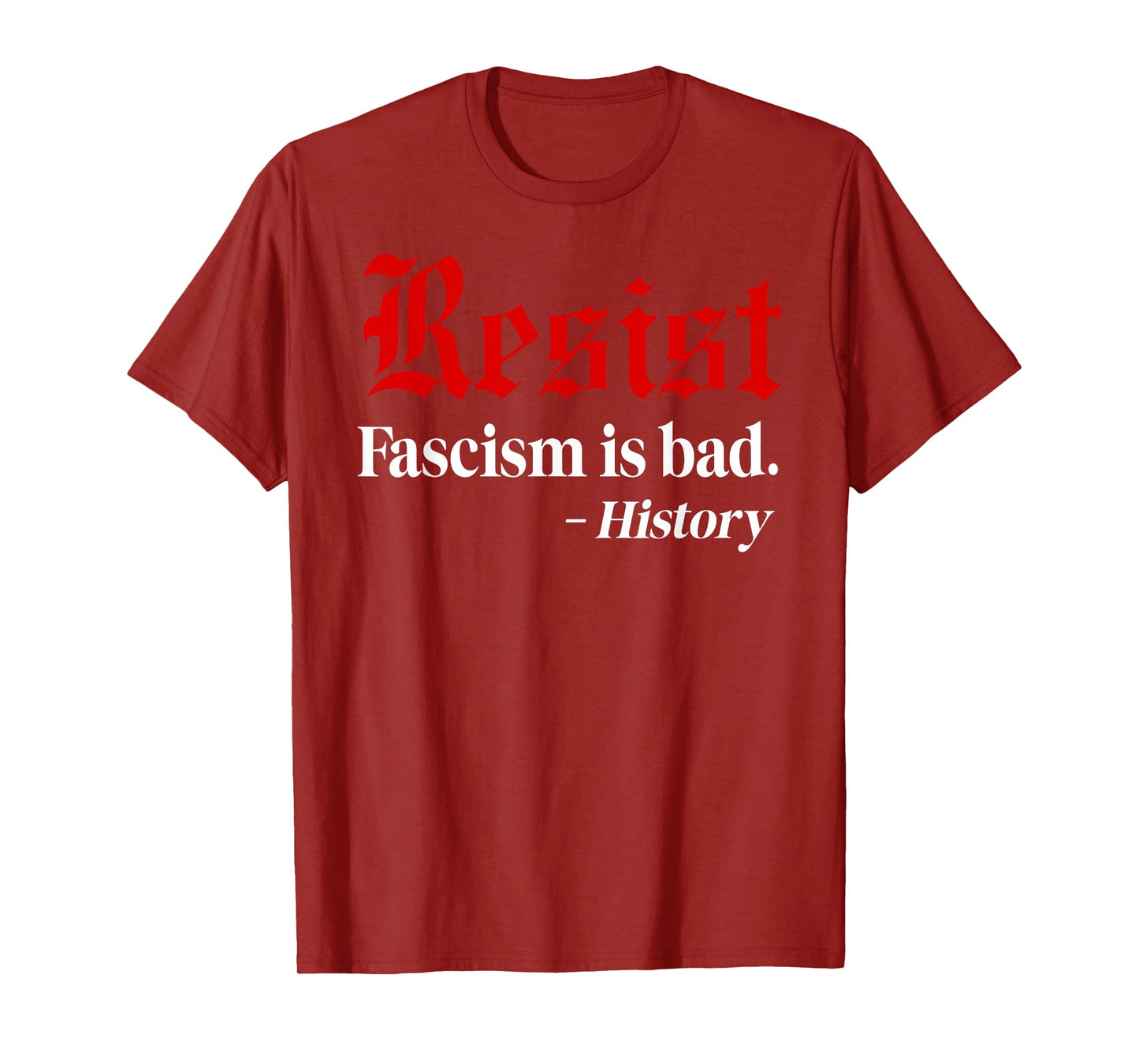 Resist Fascism is Bad No Kings America Protest Anti Fascism T-Shirt