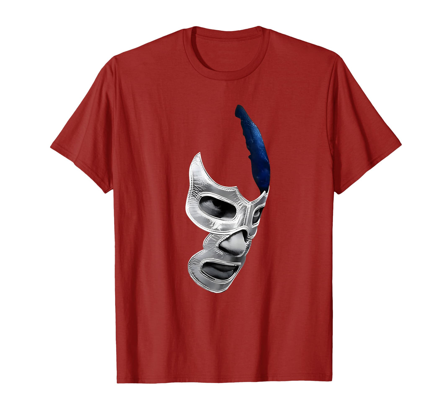 Lucha Libre Mexican Wrestling Legend Mask Design T-Shirt