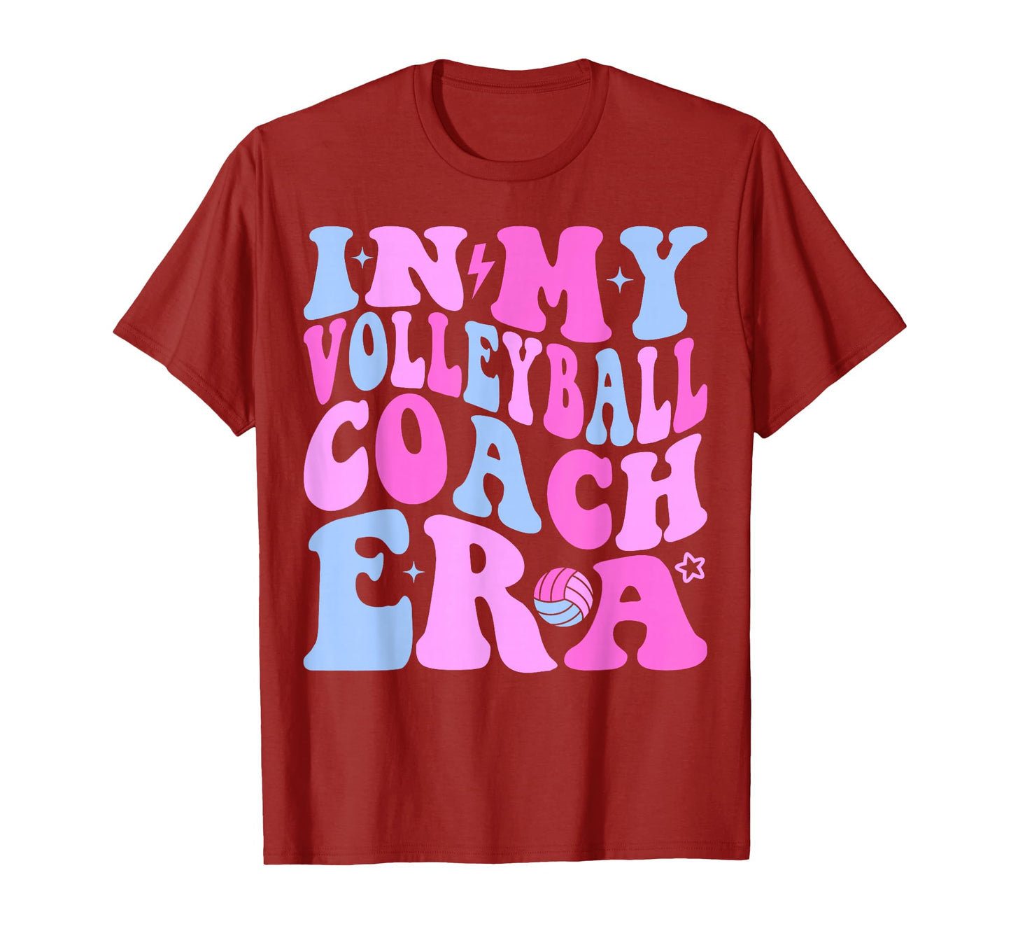 In My Volleyball Coach Era Volleyball Lover Coach Sports T-Shirt