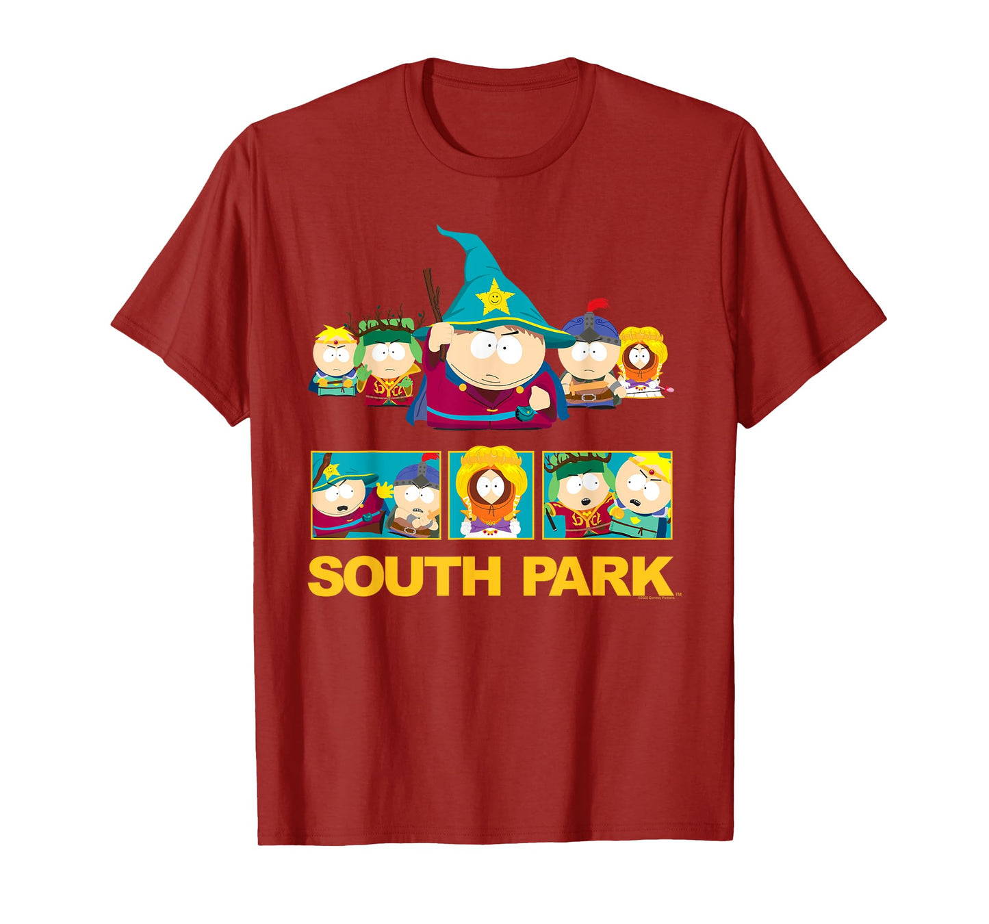 South Park Stick of Truth Characters Funny Cartoon T-Shirt