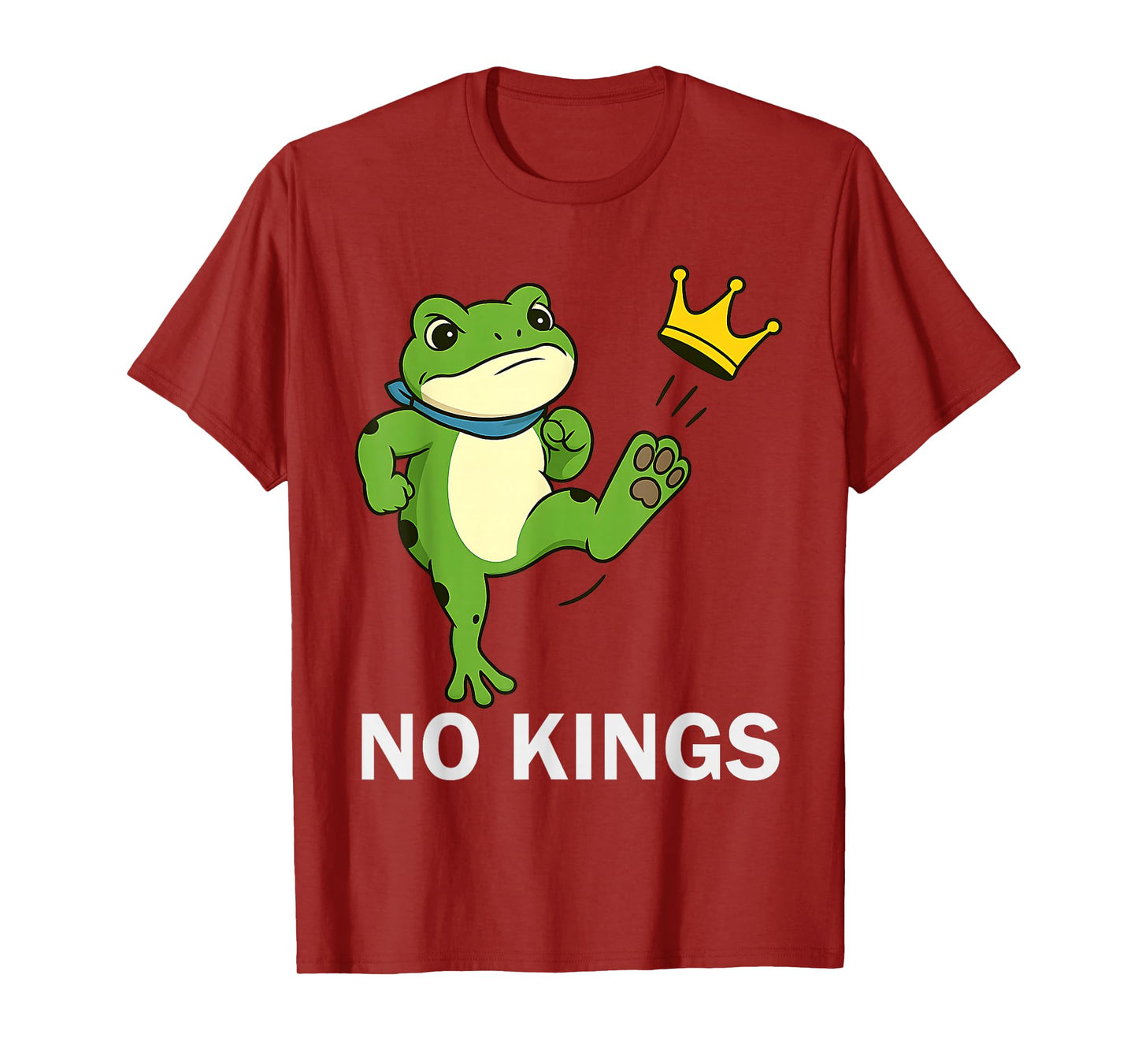 No Kings Shirt Men Women Portland Frog Protest T-Shirt