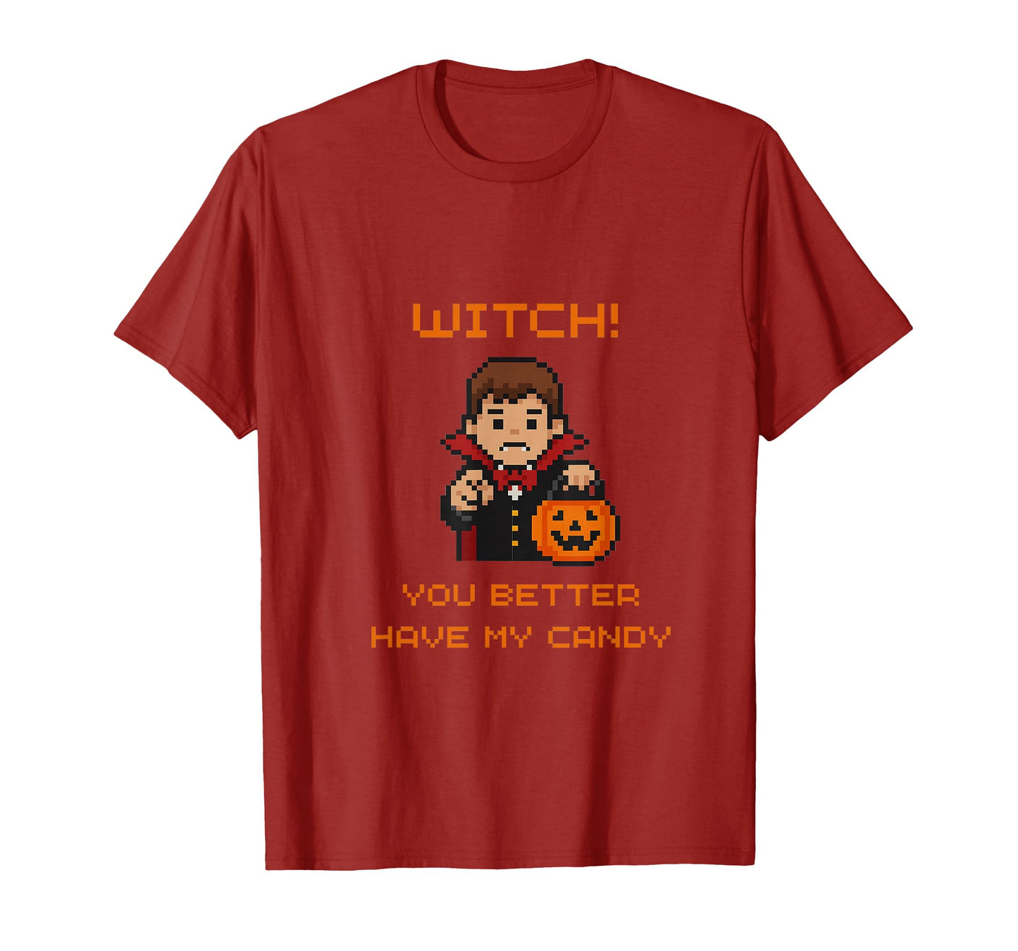 Funny Retro Halloween Trick or Treat T-Shirt