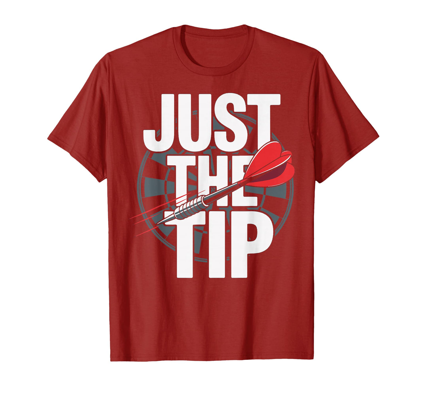 Dart Just The Tip Dartboard Game Chuckers Bullseye Target T-Shirt