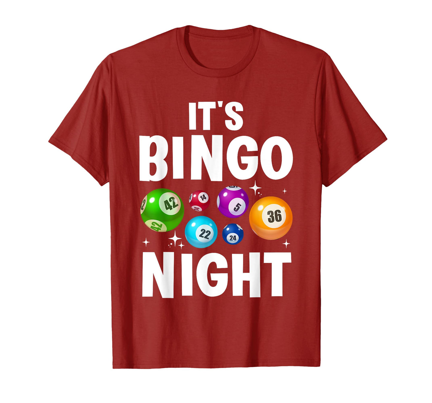 Bingo Night Novelty For Men Women Bingo Lover Bingo Player T-Shirt