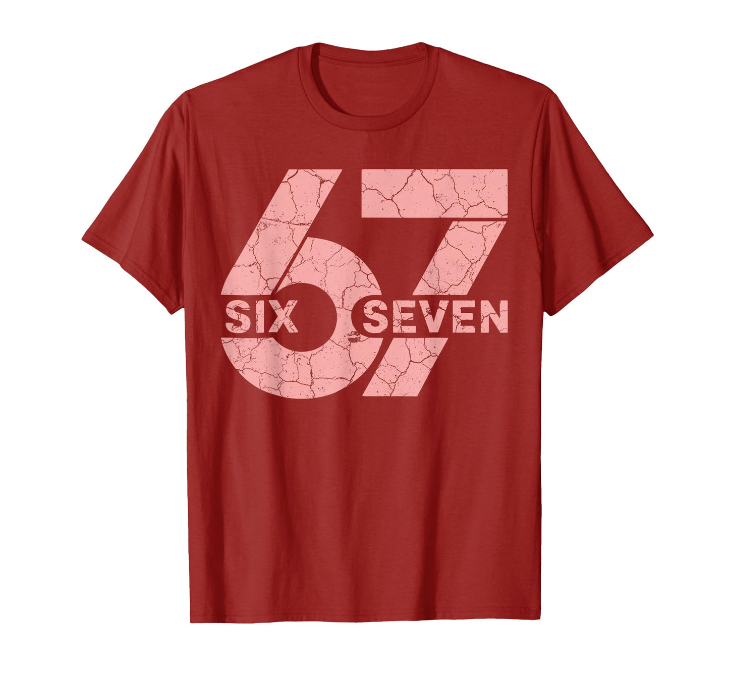 Pink and White Number 67 Jersey Player Uniform #67 Fan T-Shirt