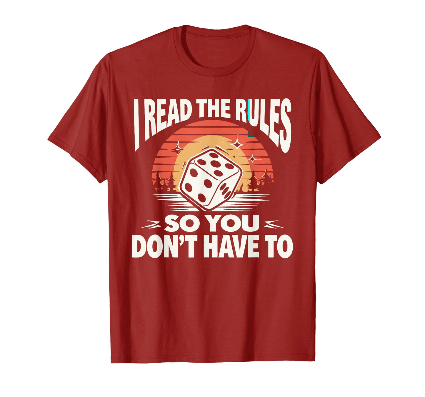 Board Game Card Game Game Night Gift: Womens & Mens Graphic T-Shirt