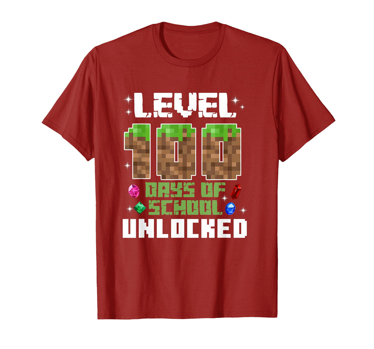 Level 100 Days Of School Unlocked Gamer Boy Kids Todler T-Shirt