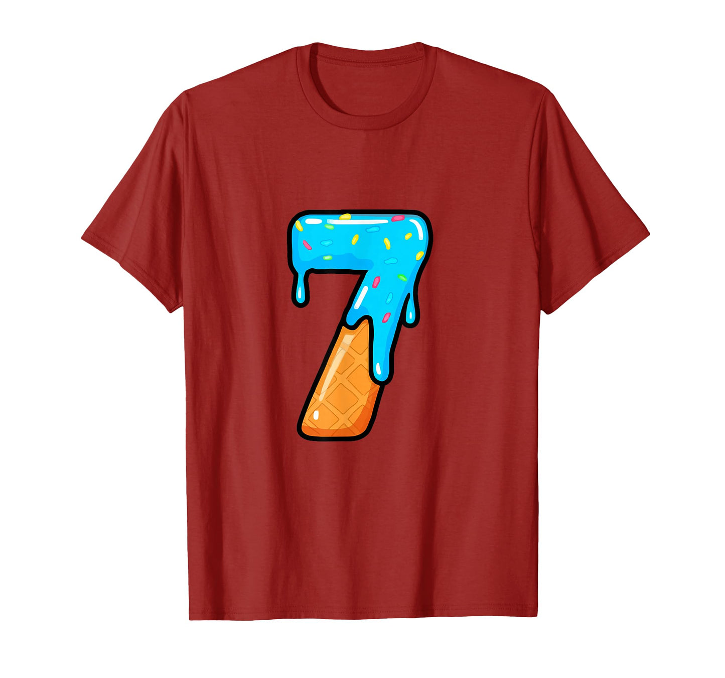 67 Ice Cream Drip Meme Funny 6 7 Halloween Costume Couple T-Shirt