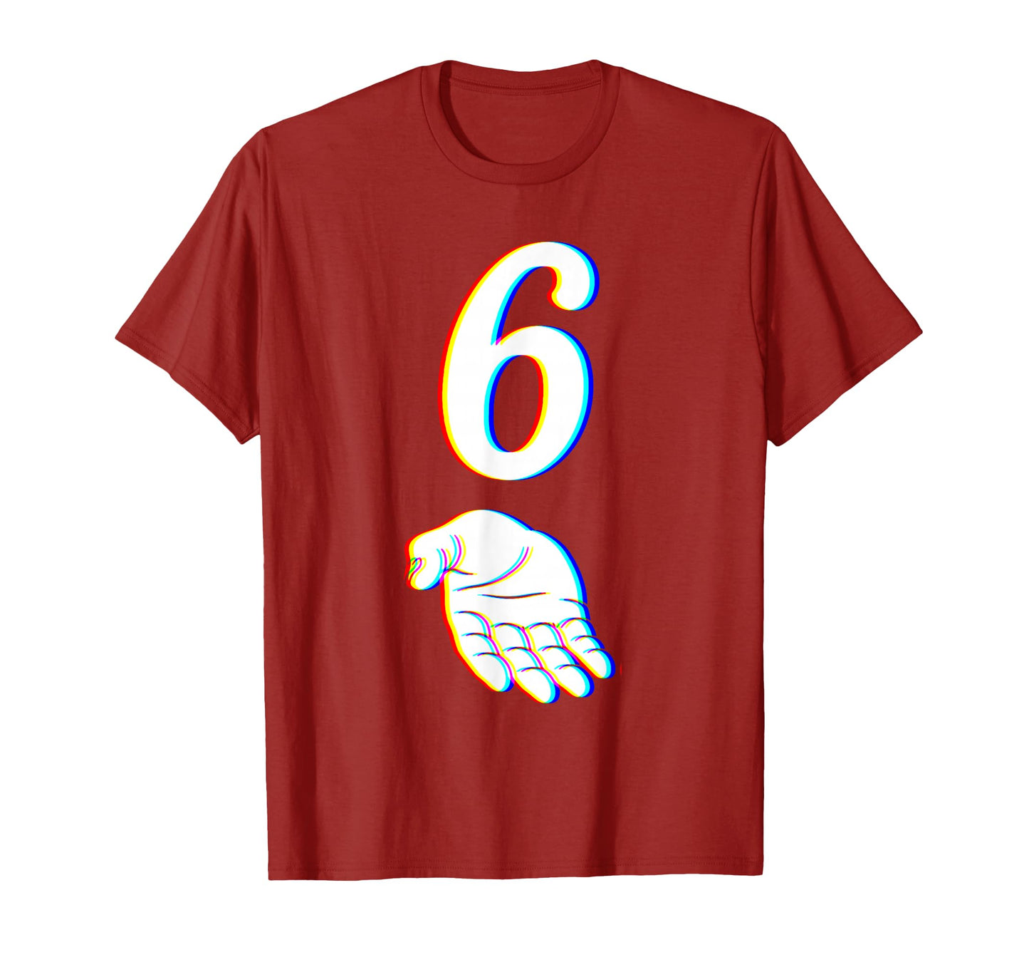 Number 6 Matching 67 Meme Halloween Costume Men Women Kids T-Shirt