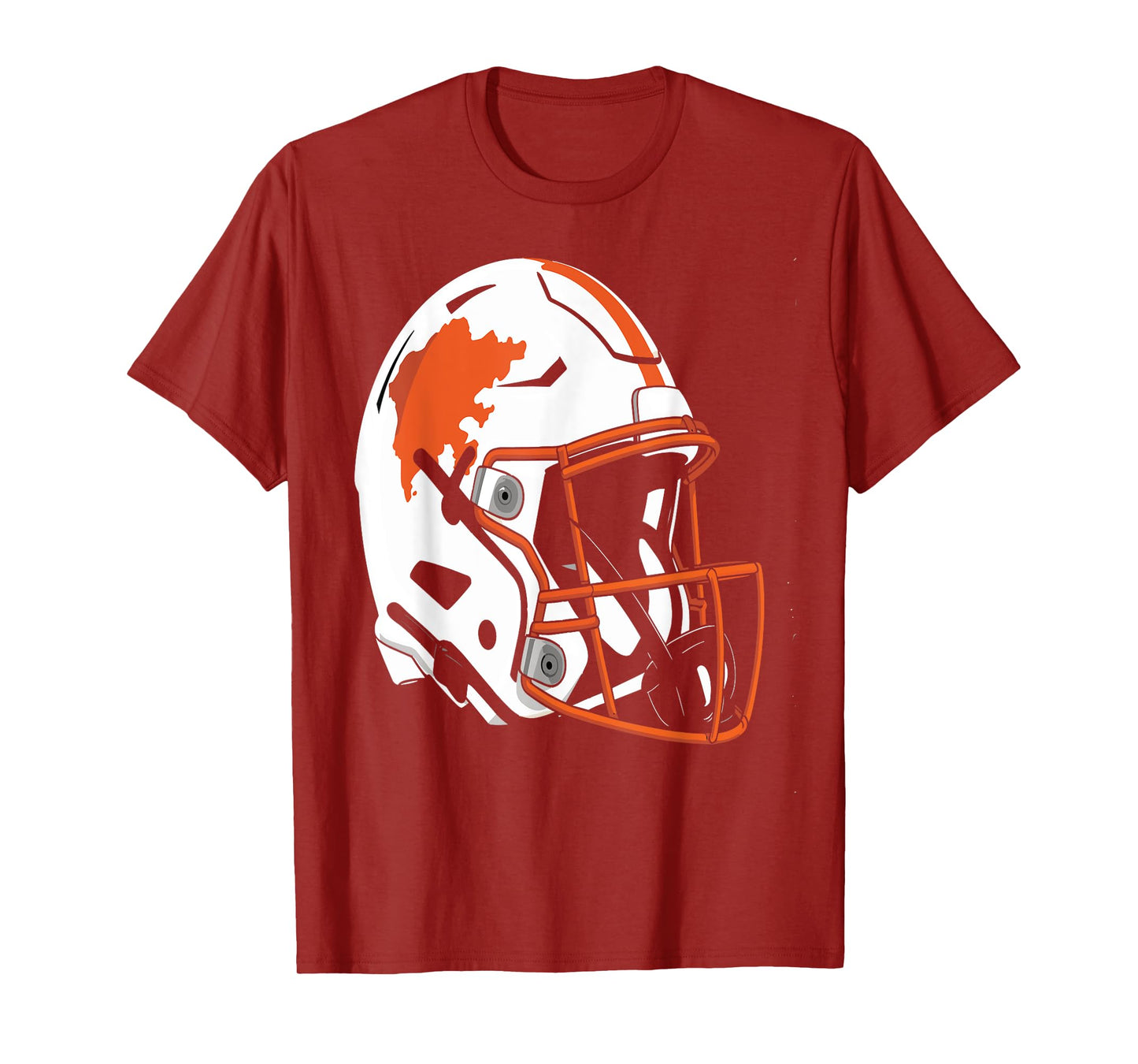 Vintage Football Helmet Retro Sports Fan Tee T-Shirt